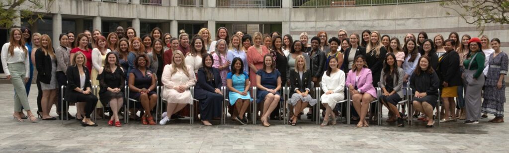 A photo of the 2023-24 Junior League of Los Angeles leadership.